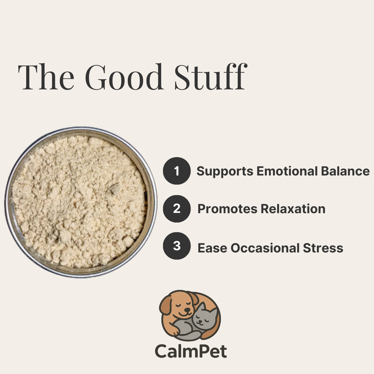 Calming Support for Dogs and Cats